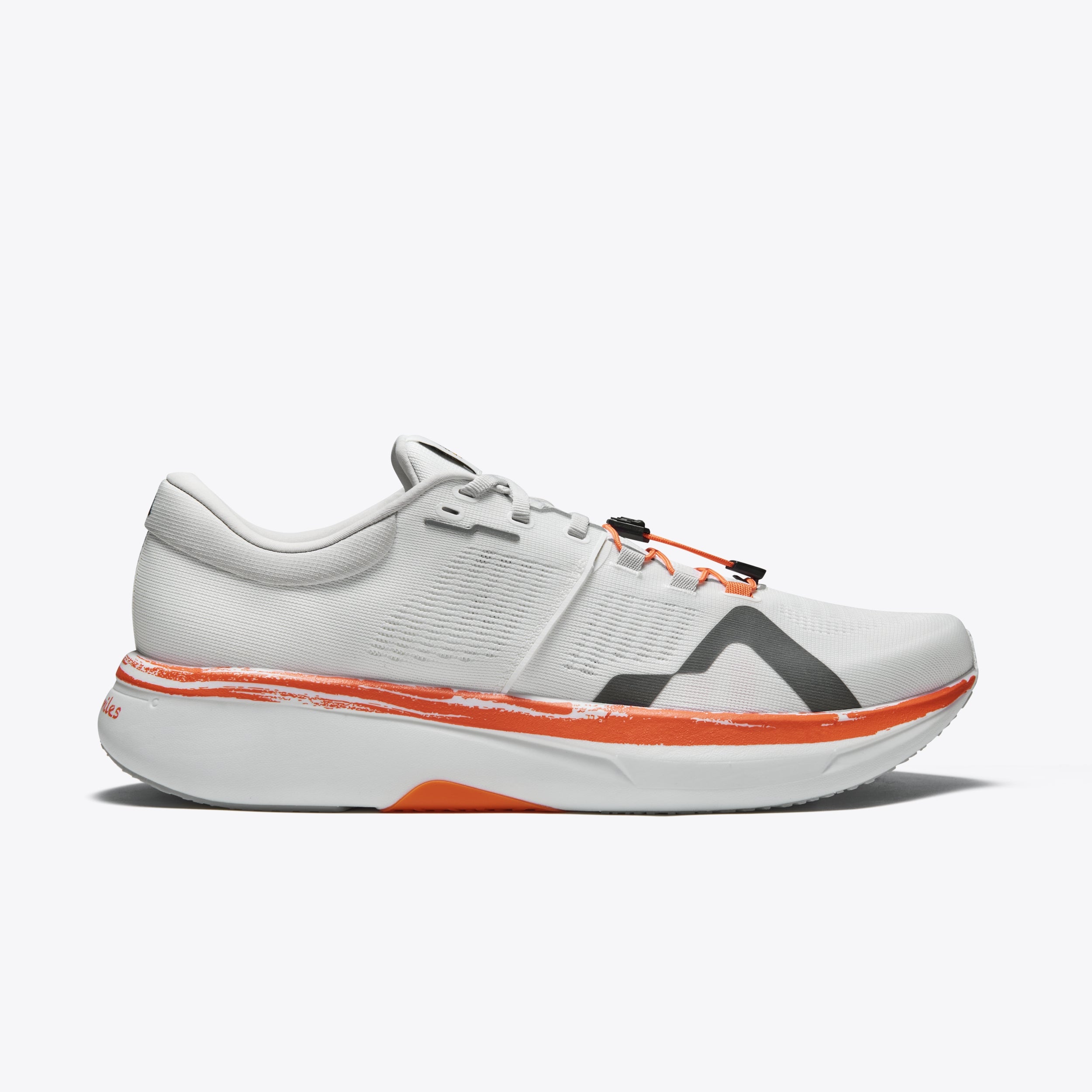 R1 Cam running shoe, white and orange #Color_cam
