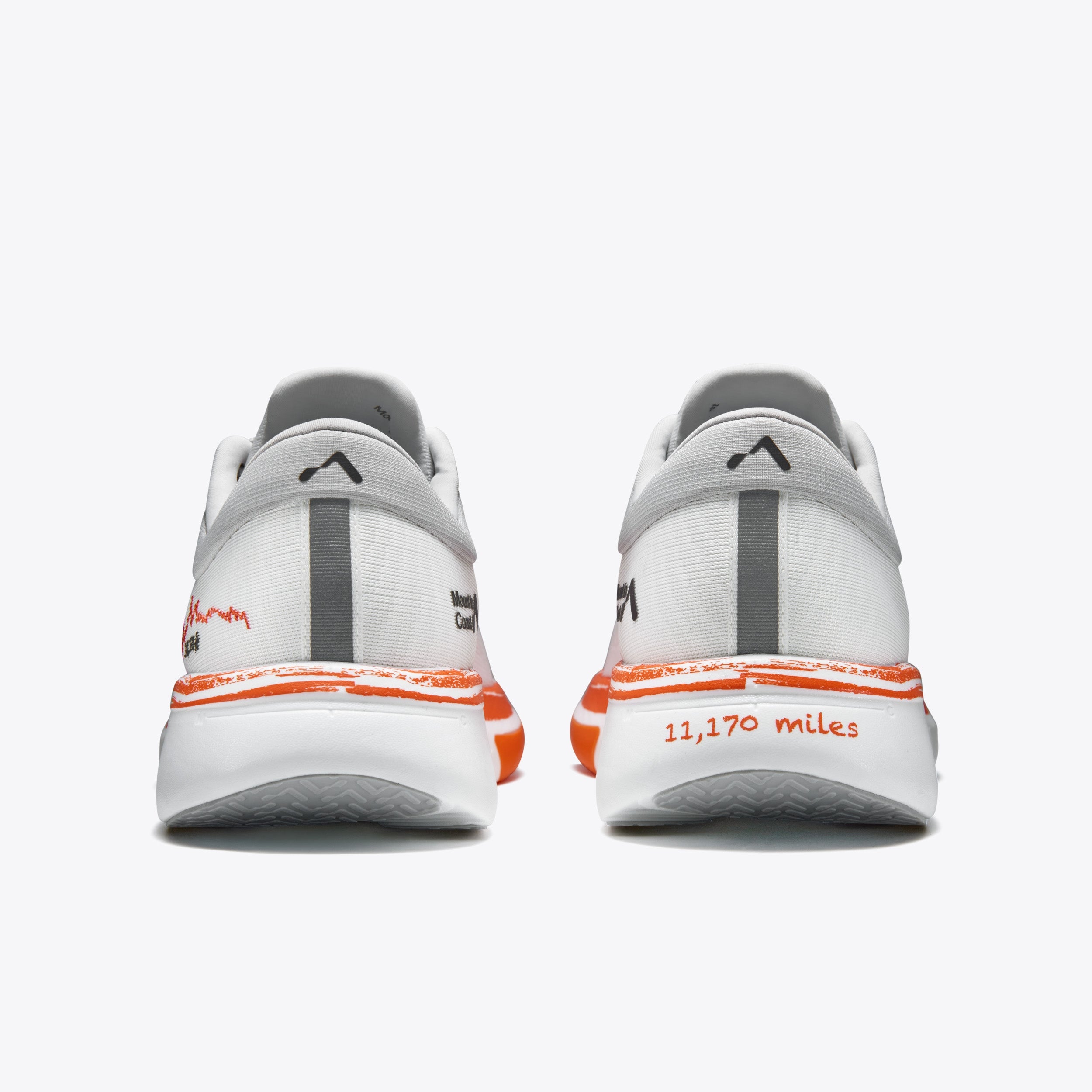 Mount to Coast R1 Cam running shoes with 11,170 miles detail #Color_cam