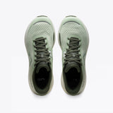 Mount to Coast P1 Agave stability running shoe: Green and dark green color, 3D Archrail technology.