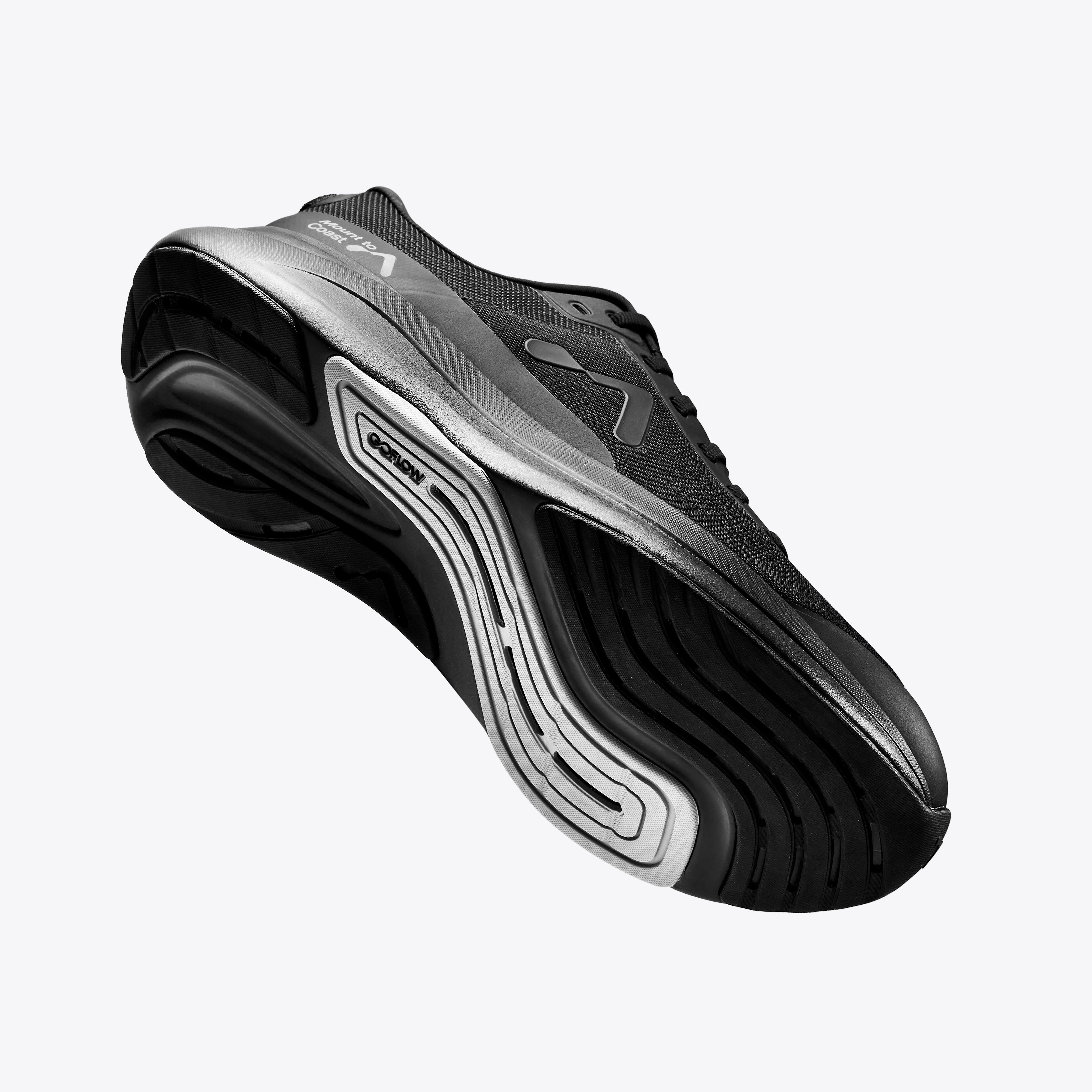 Mount to Coast P1 running shoe - sole detail #Color_black