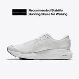Mount to Coast white running shoes, recommended stability for walking #Color_white