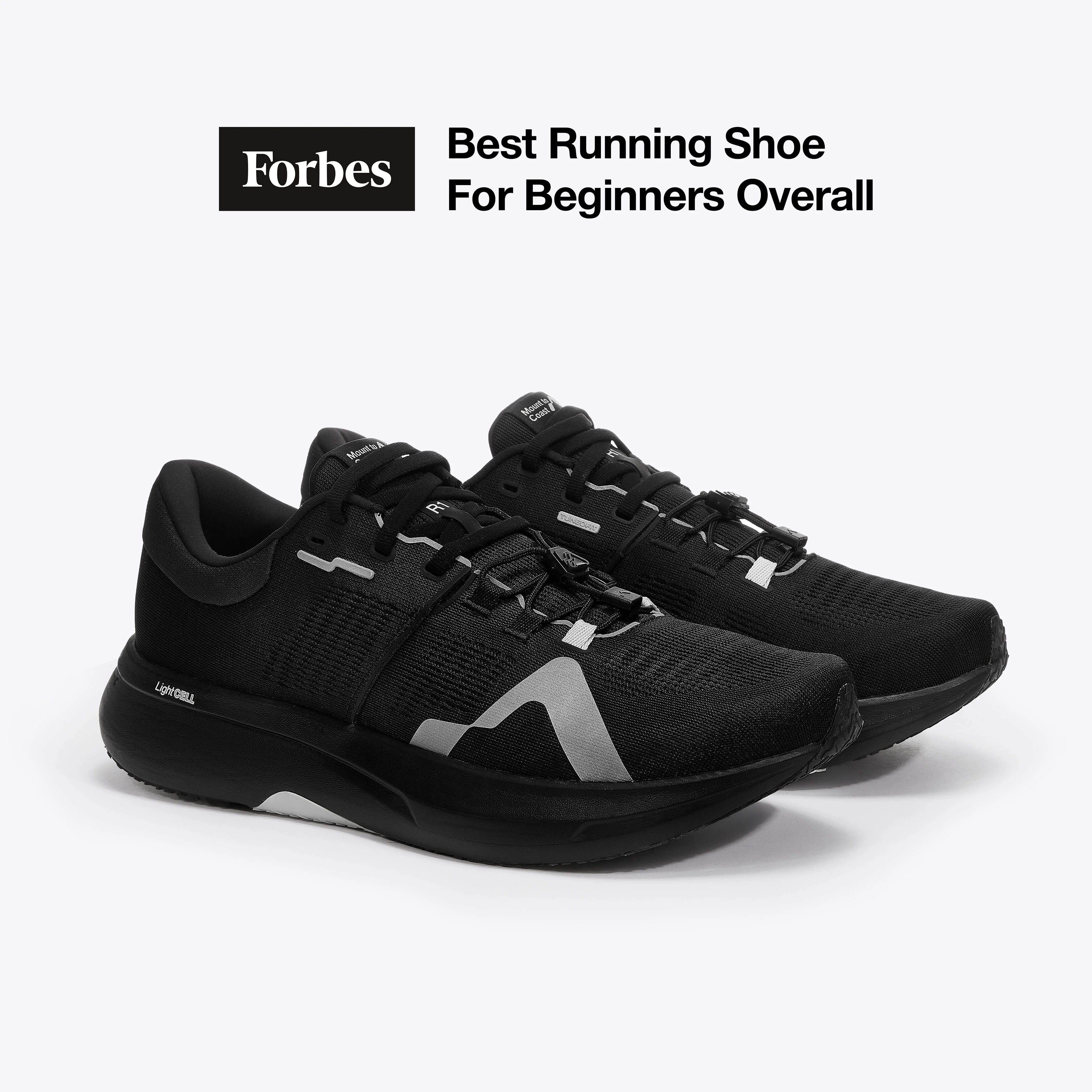 Mount to Coast R1 - Forbes Best Running Shoe for Beginners #Color_black