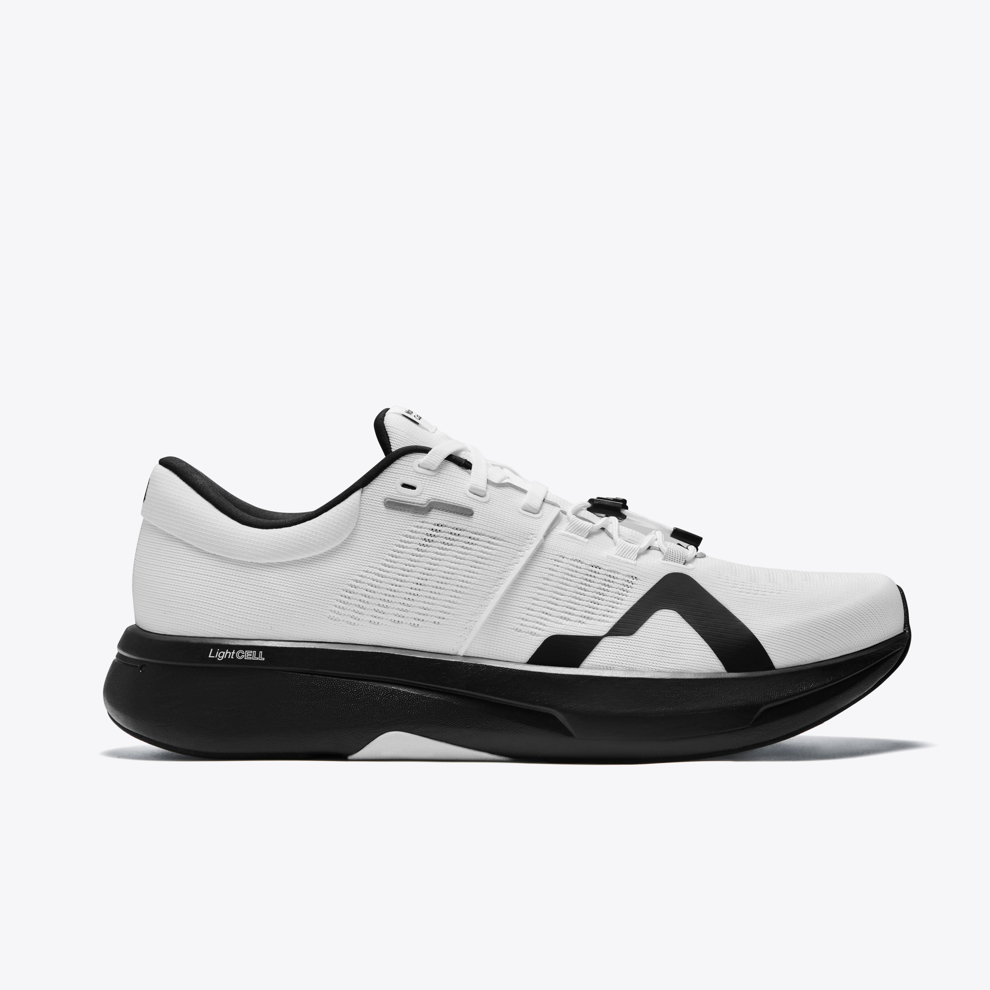 Mount to Coast R1 White Running Shoe - LightCell #Color_white|black