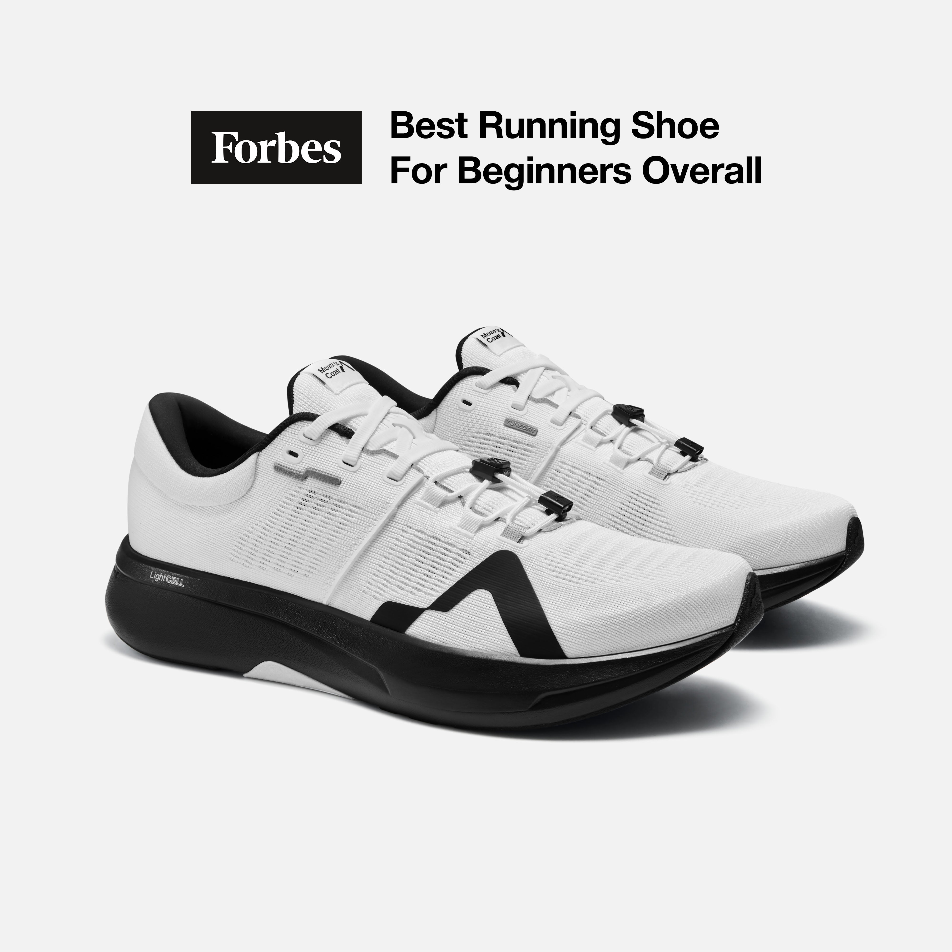 Mount to Coast R1R - Forbes Best Running Shoe For Beginners #Color_white|black