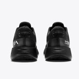 Mount to Coast S1 black running shoes - rear view #Color_black
