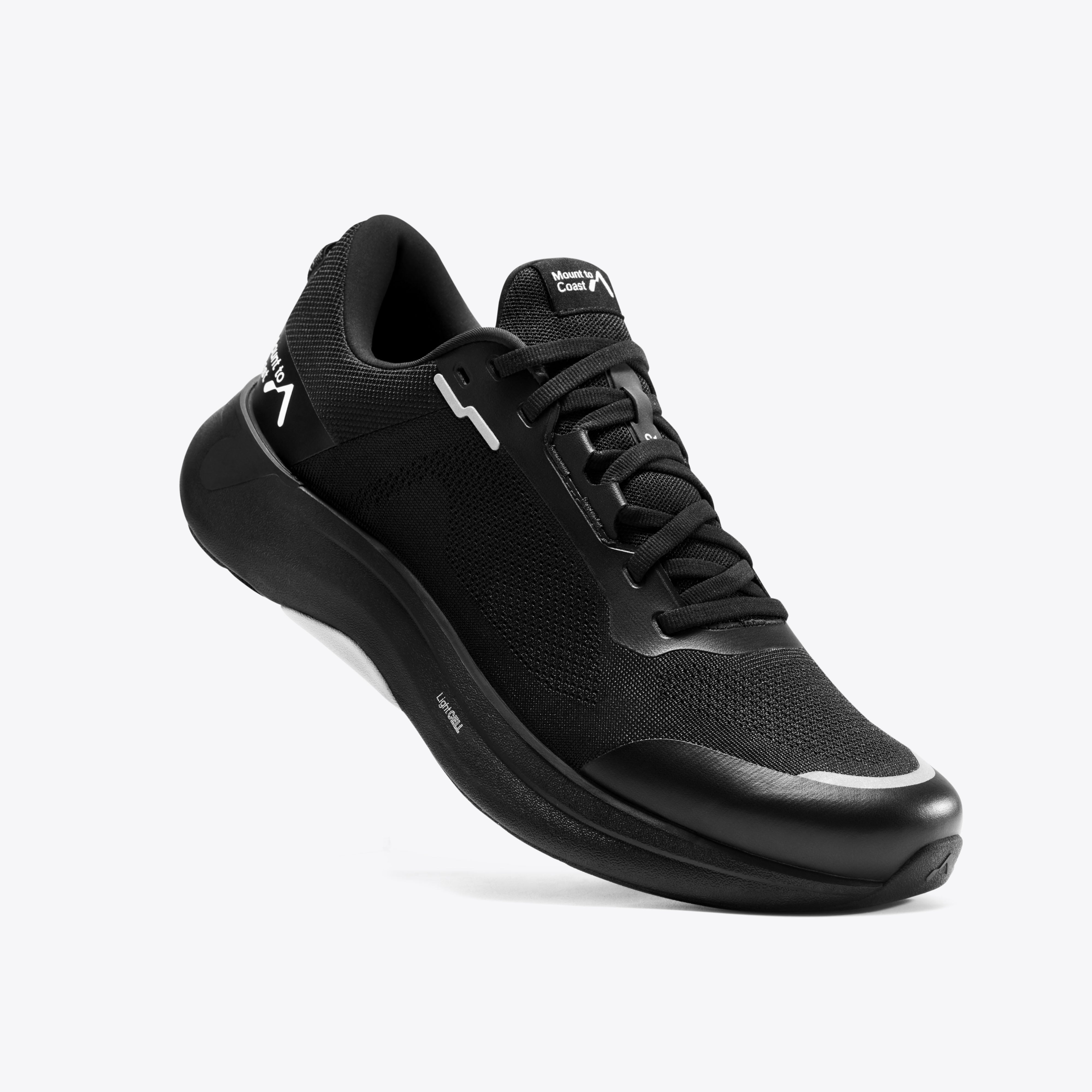 Black Mount to Coast S1 running shoe #Color_black