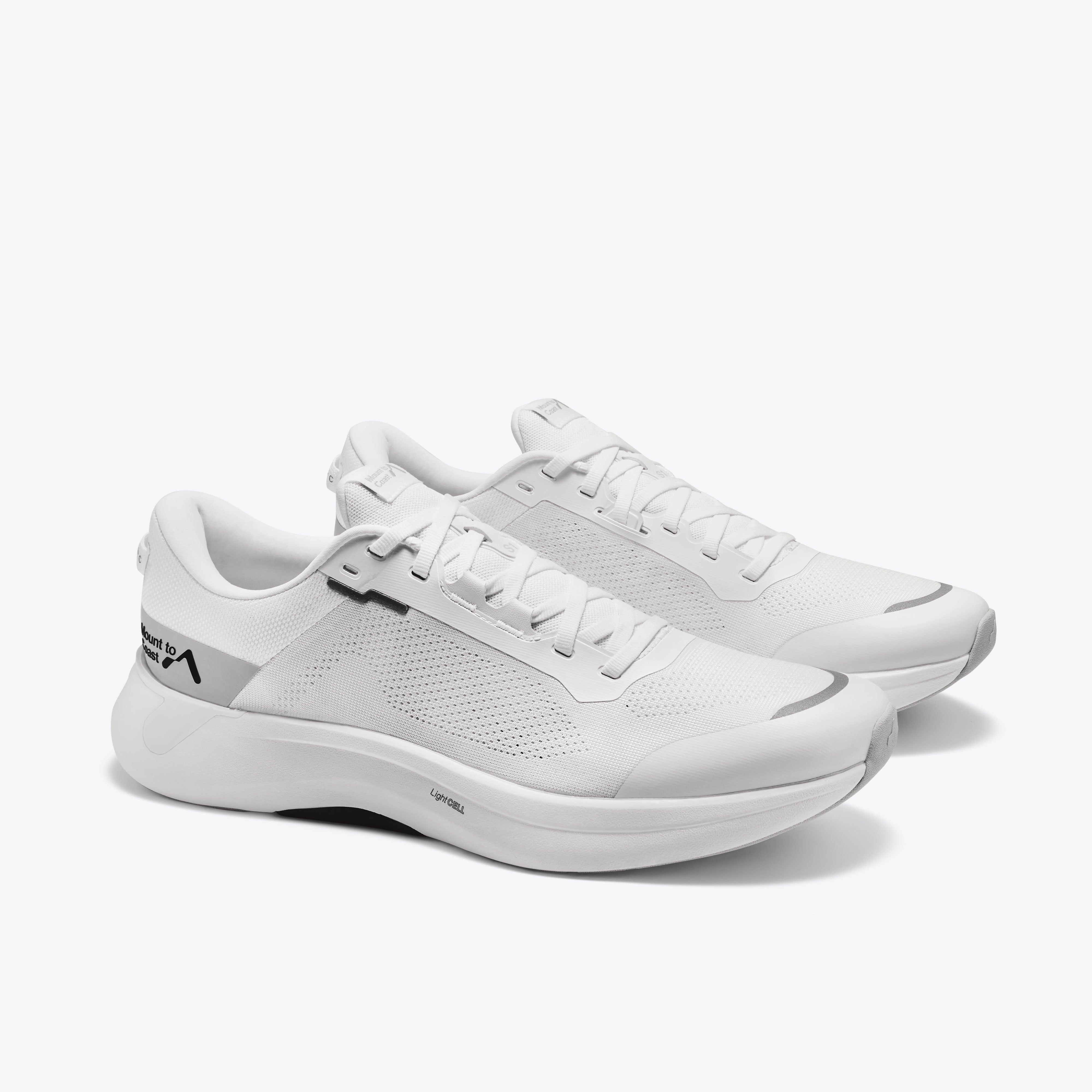 Mount to Coast S1 white running shoes for ultramarathon runners #Color_white
