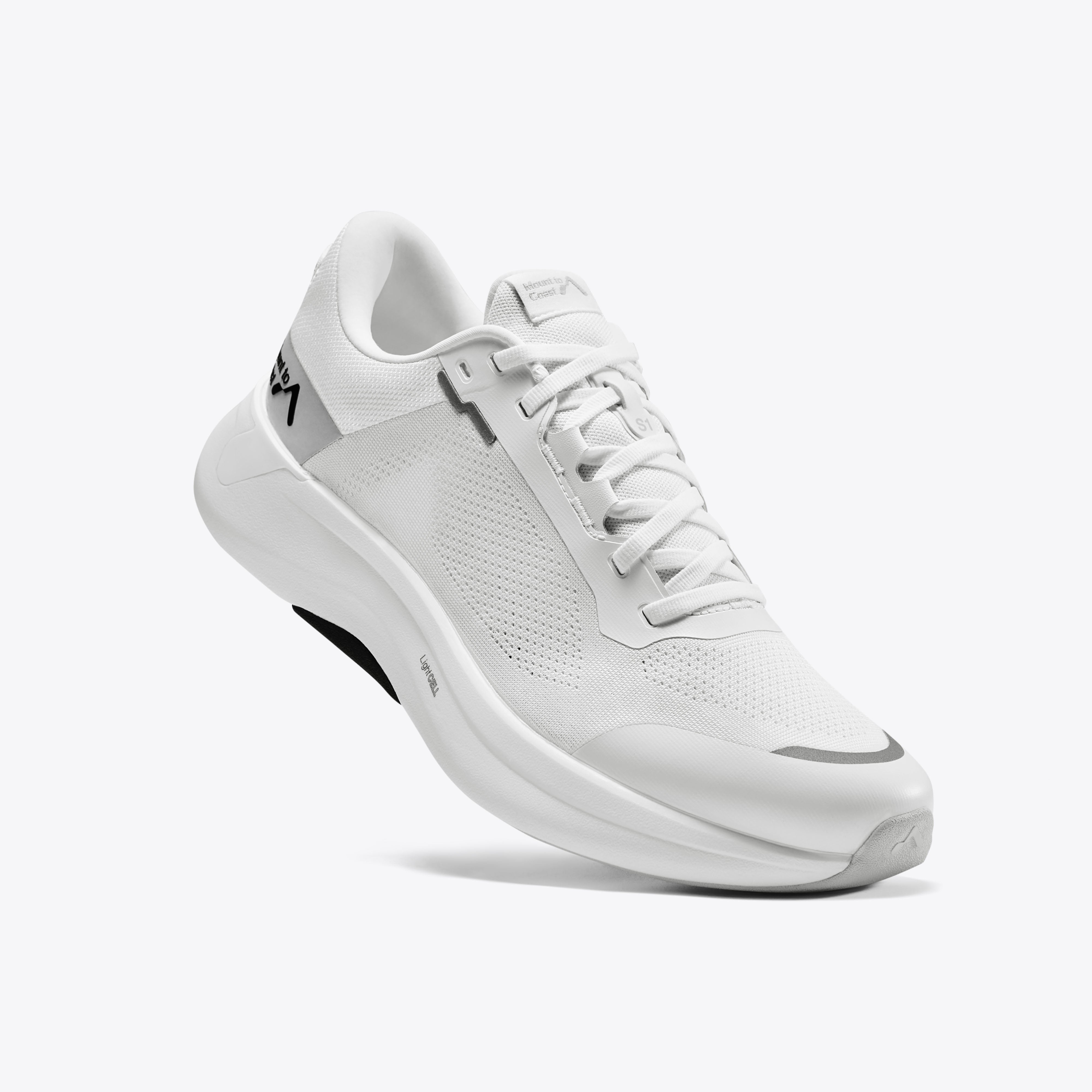 Mount to Coast S1 white running shoe #Color_white