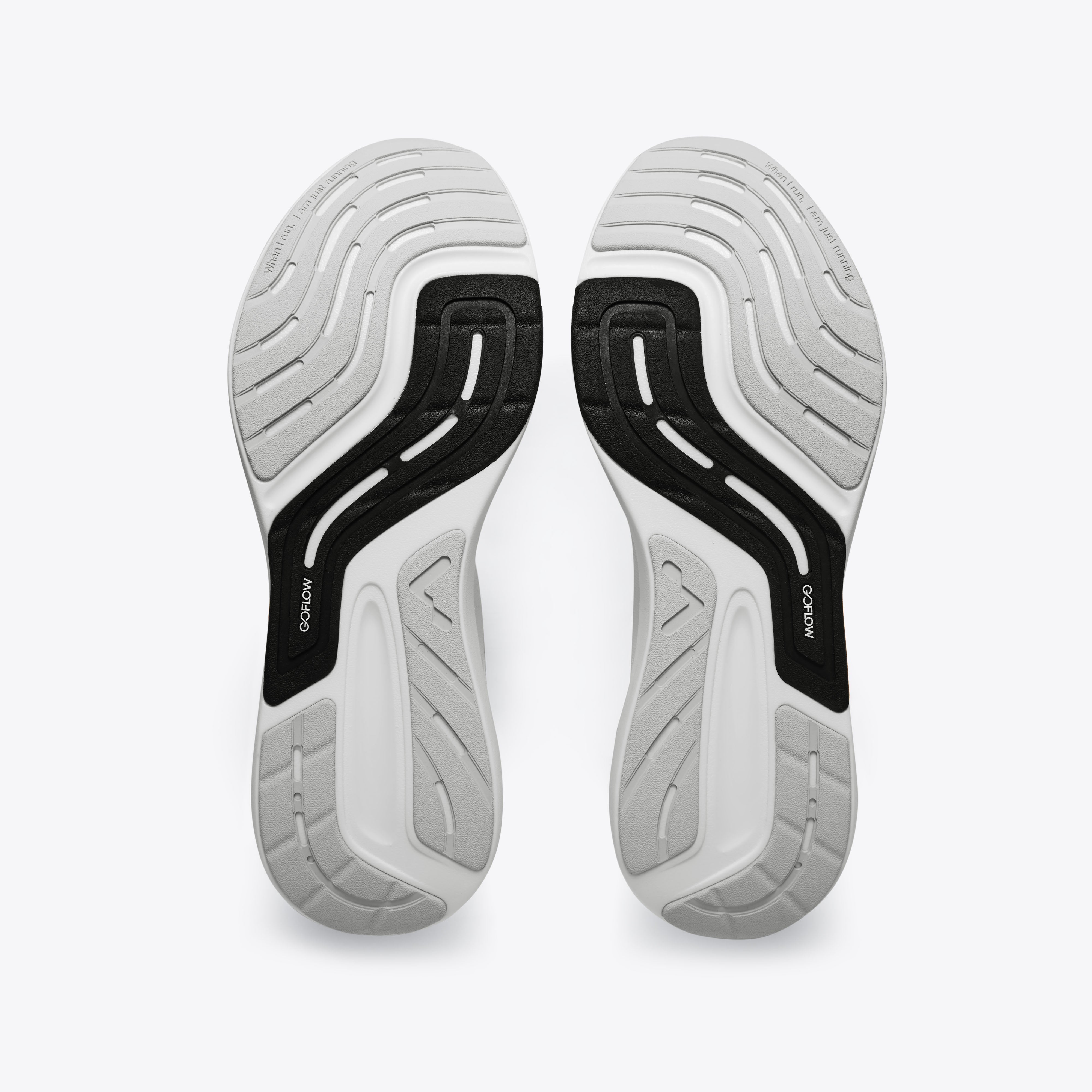 Mount to Coast S1 running shoe sole, designed for ultramarathon #Color_white