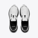 Mount to Coast S1 road running shoes in white and black. Performance footwear for road and trail running. #Color_white|black