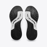 Mount to Coast S1 running shoe soles, black and white design, GOFLOW technology visible. #Color_white|black